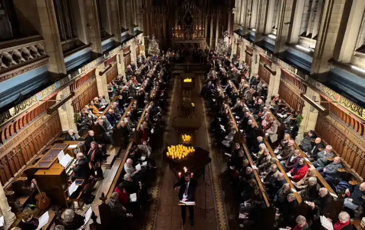Hexham & Newcastle Diocesan Choir perform in St Cuthbert's Chapel