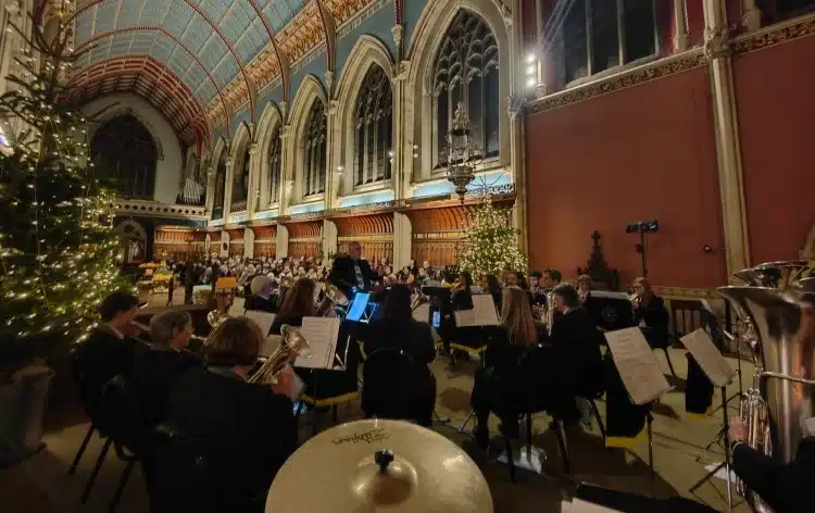 Bearpark & Esh Brass Band Concert in St Cuthbert's Chapel