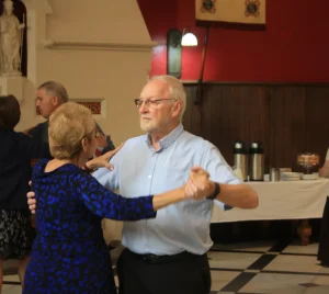 Couple during Tea Dance at Ushaw